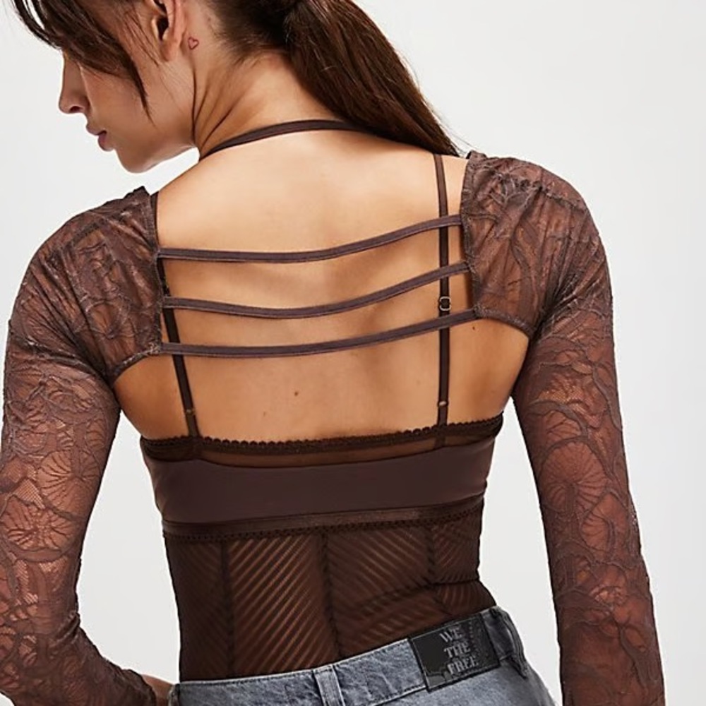 Alice Strappy Lace Bolero Free People - Picture 2 of 6